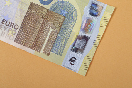 European currency money, euro banknotes