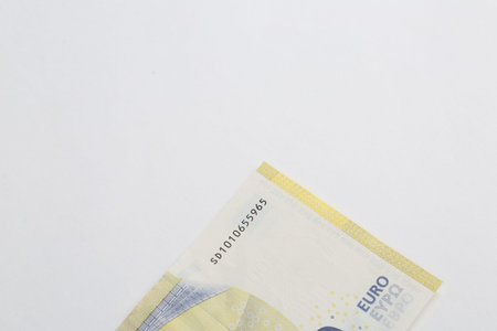 European currency money, euro banknotes