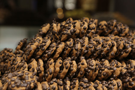 cookies with dark chocolate chips