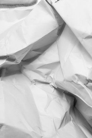 White creased crumpled paper background grunge texture backdrop