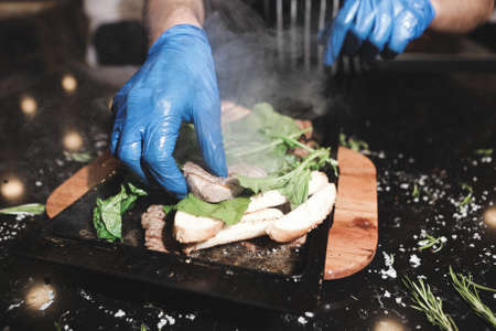 Turkish and Arabic Traditional Ramadan Kebabの写真素材