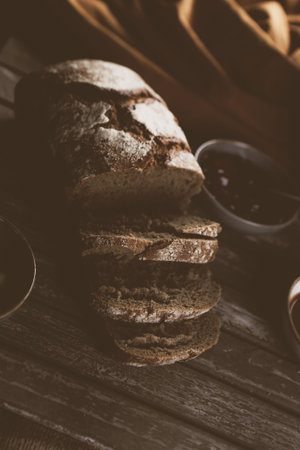 delicious natural aesthetic baked bread