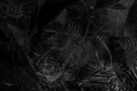 black creased crumpled paper background grunge texture backdrop