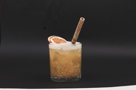 Alcohol cocktail drink on the table in restaurant