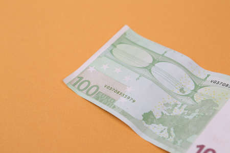 European currency money, euro banknotesの写真素材