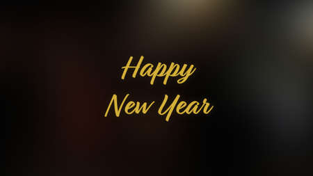 Blurred background. Happy New Yearの写真素材