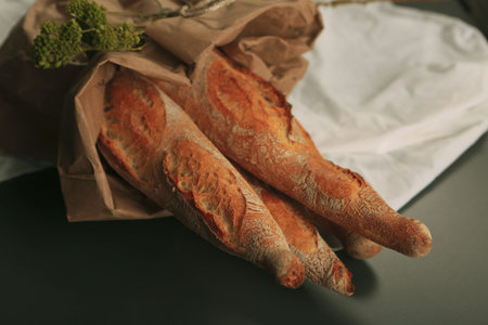 delicious natural aesthetic baked bread