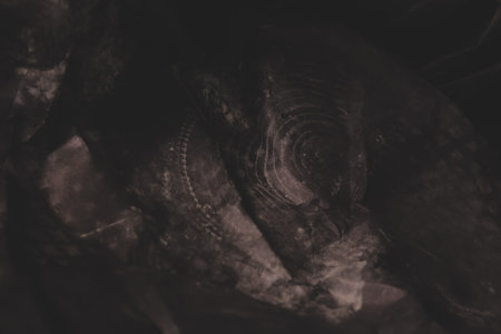 black creased crumpled paper background grunge texture backdrop