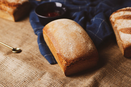 delicious natural aesthetic baked bread