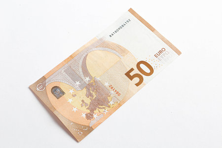 European currency money, euro banknotes