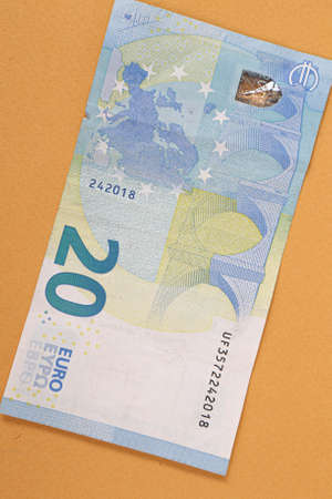 European currency money, euro banknotesの写真素材