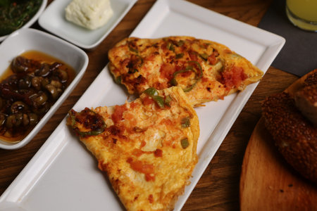 Rich and delicious breakfast