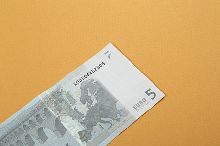 European currency money, euro banknotes