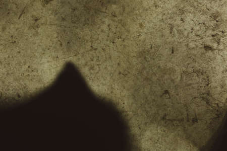 Gray concrete concrete wall, abstract background photo textureの写真素材