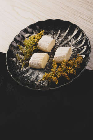 cookies with dark chocolate chipsの写真素材