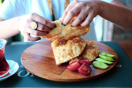 Rich and delicious breakfast