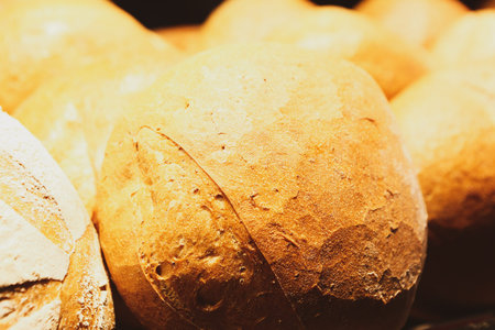 delicious natural aesthetic baked bread