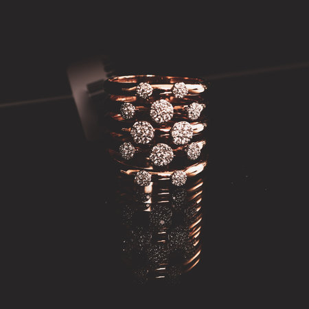 Diamond Jewelryの写真素材