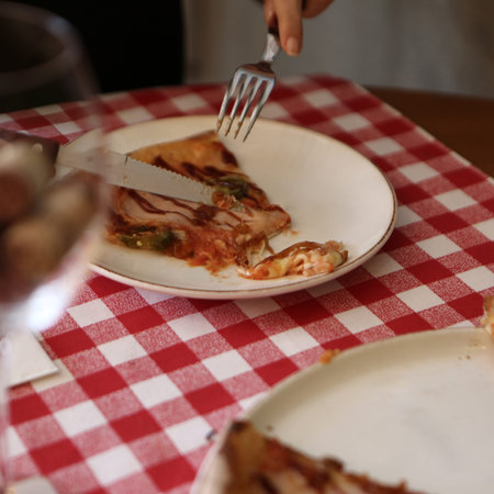 Delicious Mixture pizza Italian food