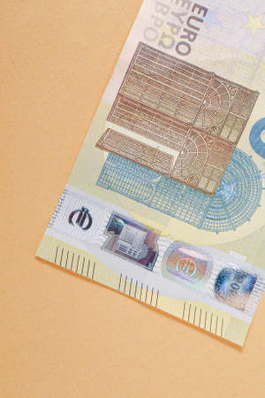 European currency money, euro banknotesの写真素材