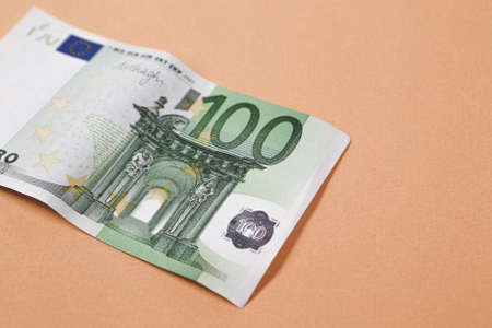 European currency money, euro banknotesの写真素材