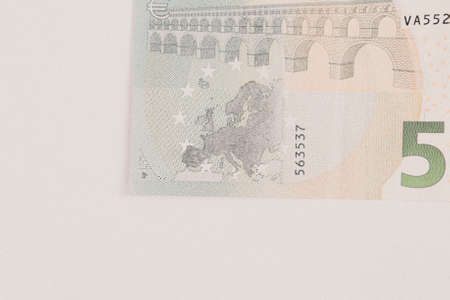 European currency money, euro banknotesの写真素材
