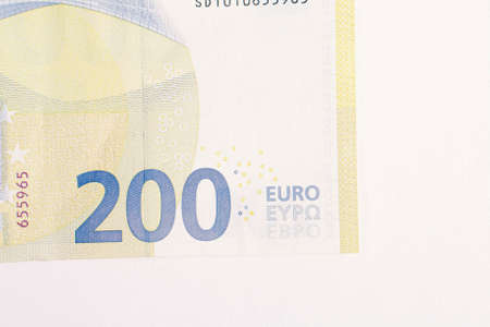 European currency money, euro banknotesの写真素材