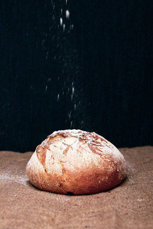 delicious natural aesthetic baked bread