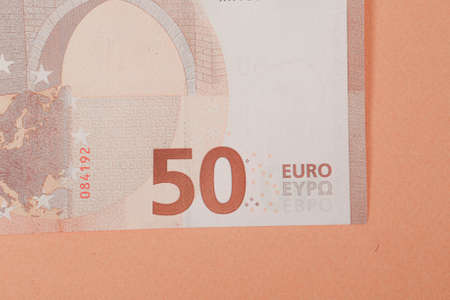 European currency money, euro banknotesの写真素材