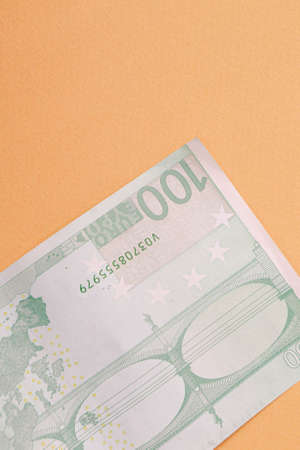 European currency money, euro banknotesの写真素材