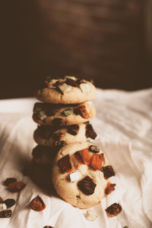 cookies with dark chocolate chips