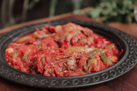 Turkish and Arabic Traditional Ramadan Kebabの写真素材