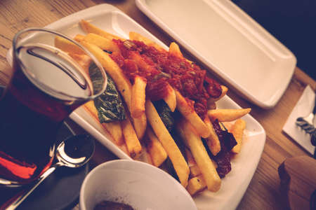 Rich and delicious breakfastの写真素材