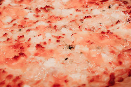 Delicious Mixture pizza Italian foodの写真素材