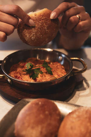 Rich and delicious breakfastの写真素材