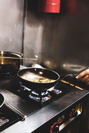 Meat Saute Turkish Meat Saute with Hair Pie Meat - Sac Frying - Sac Roastingの写真素材