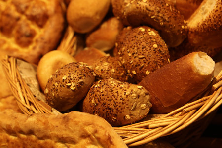 delicious natural aesthetic baked bread