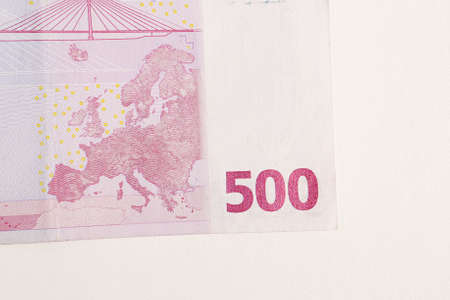 European currency money, euro banknotesの写真素材