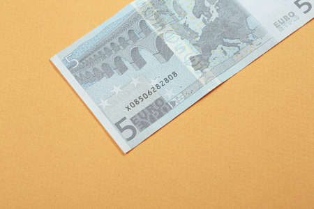 European currency money, euro banknotesの写真素材