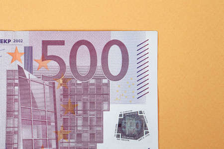 European currency money, euro banknotesの写真素材