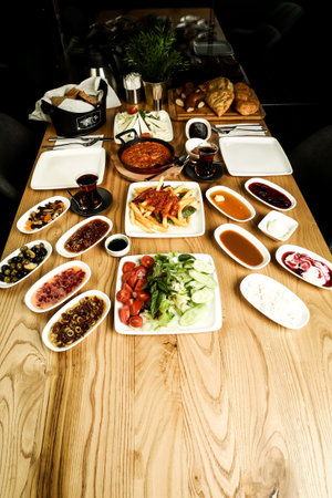 Rich and delicious breakfast