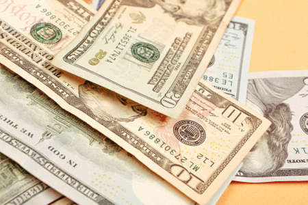 A lot of cash US Dollarsの写真素材