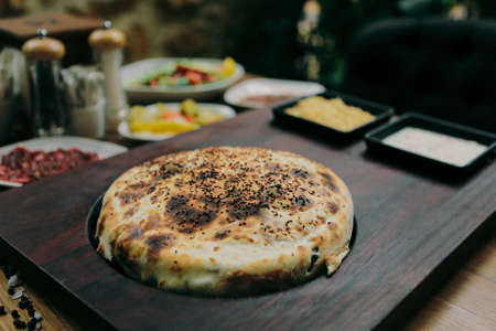 Turkish and Arabic Traditional Ramadan Kebabの写真素材