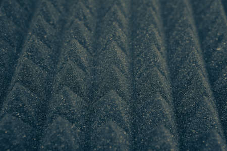 Close up of studio sound acoustic foam Backgroundの写真素材