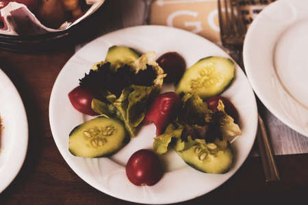 Rich and delicious breakfastの写真素材