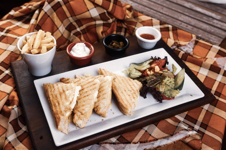 Rich and delicious breakfast