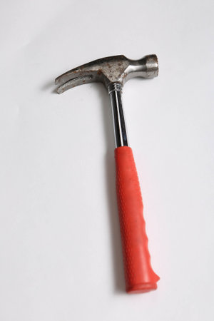 Old vintage hammer the craft tool for carpenterの写真素材