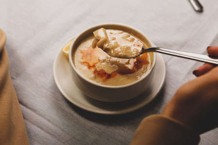 Delicious Soup, Vegetable Soup, Bowlの写真素材