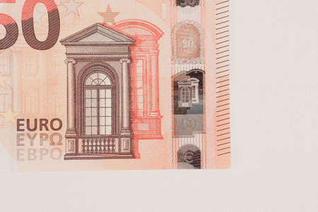 European currency money, euro banknotesの写真素材