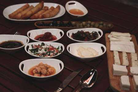 Rich and delicious breakfastの写真素材